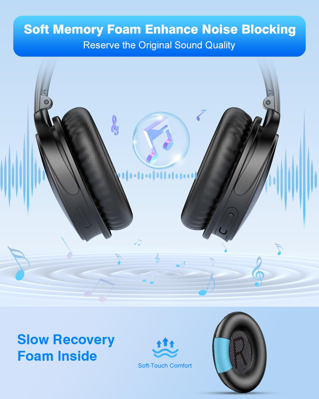 Link Dream Ear Pads for Bose Quiet Comfort 35, Black