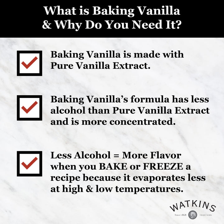 Watkins Original Gourmet Baking Vanilla, 8 fl oz