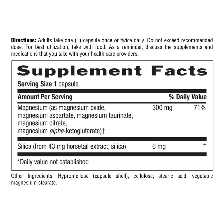 Country Life Target-Mins Magnesium Caps, 300 mg, 120 Count