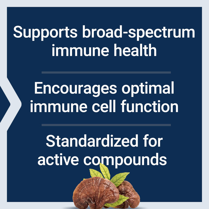 Life Extension Reishi Extract Mushroom Complex, 60 Count