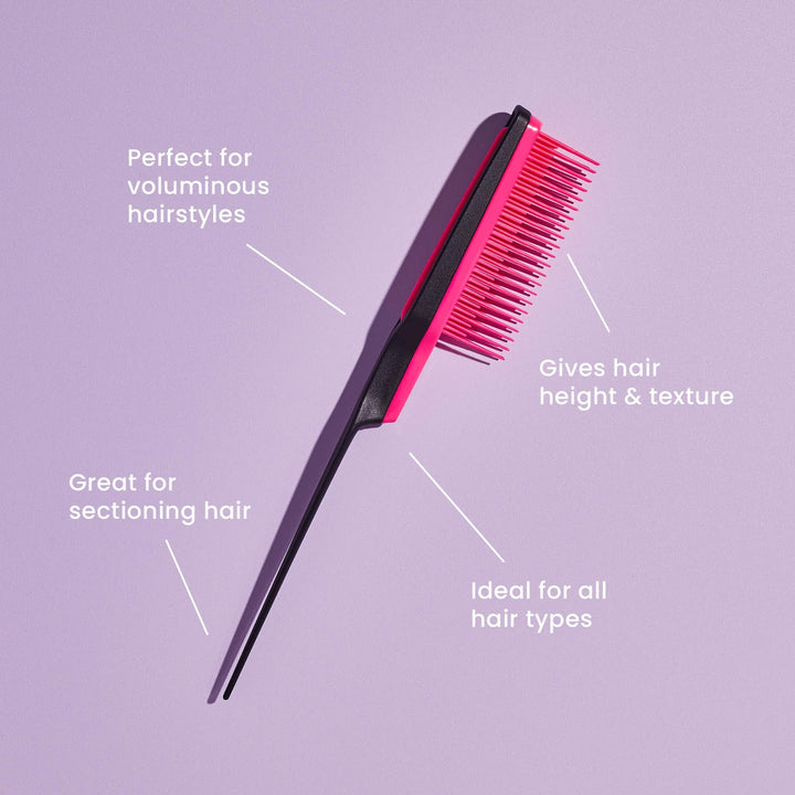 Tangle Teezer The Back-Combing Hairbrush, Coral Sunshine