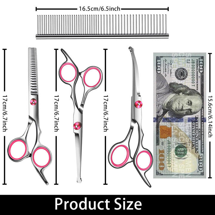 wikdey Dog Grooming Scissors Kit