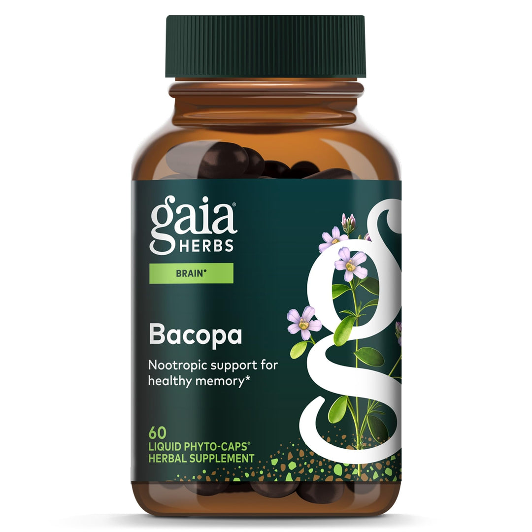 Gaia Herbs Bacopa, 60 Count
