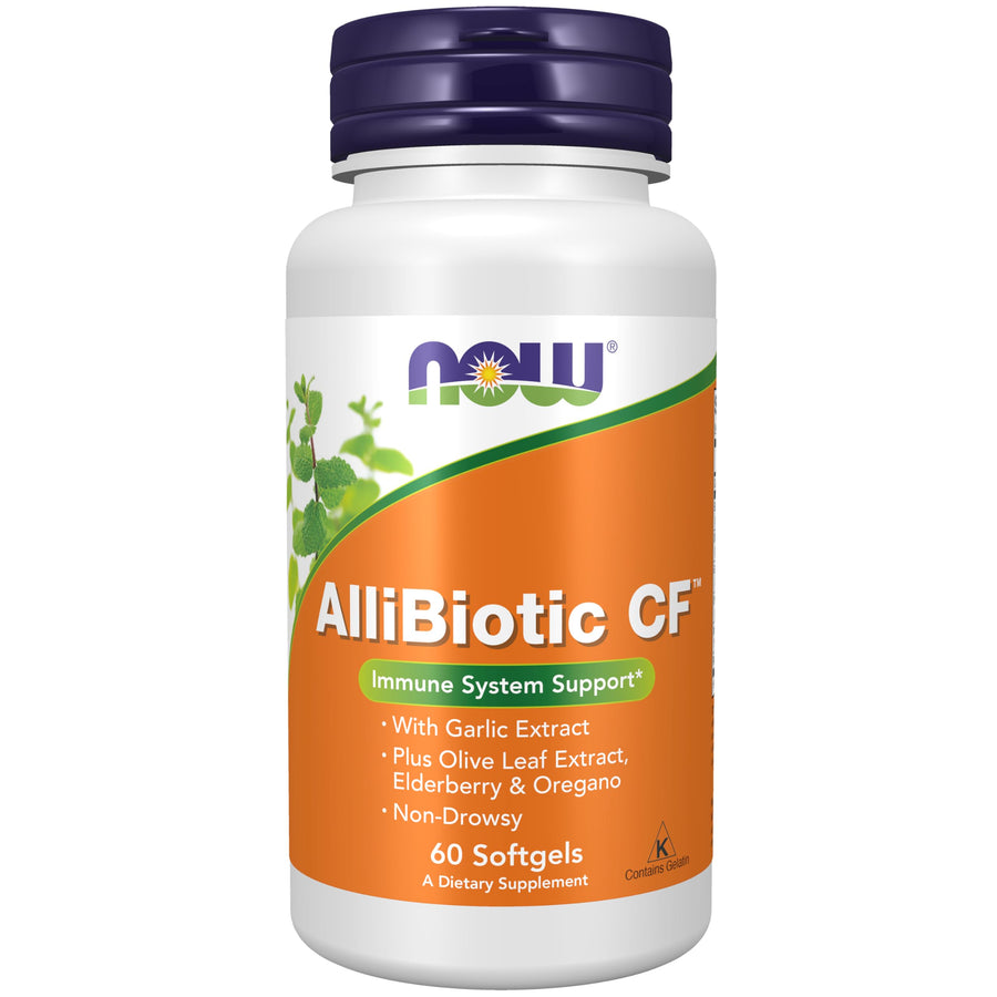 NOW AlliBiotic CF, 60 Count
