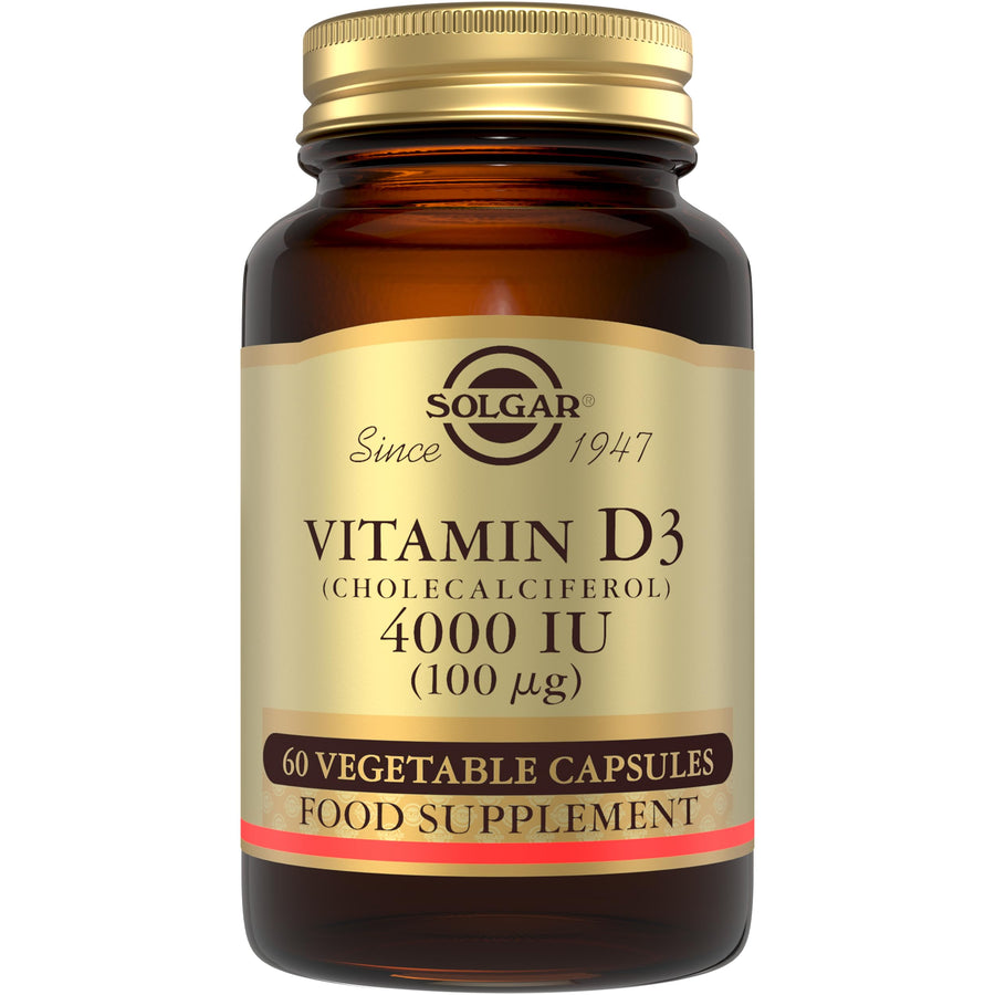 Solgar Vitamin D3 Cholecalciferol, 400 IU, 100 Count