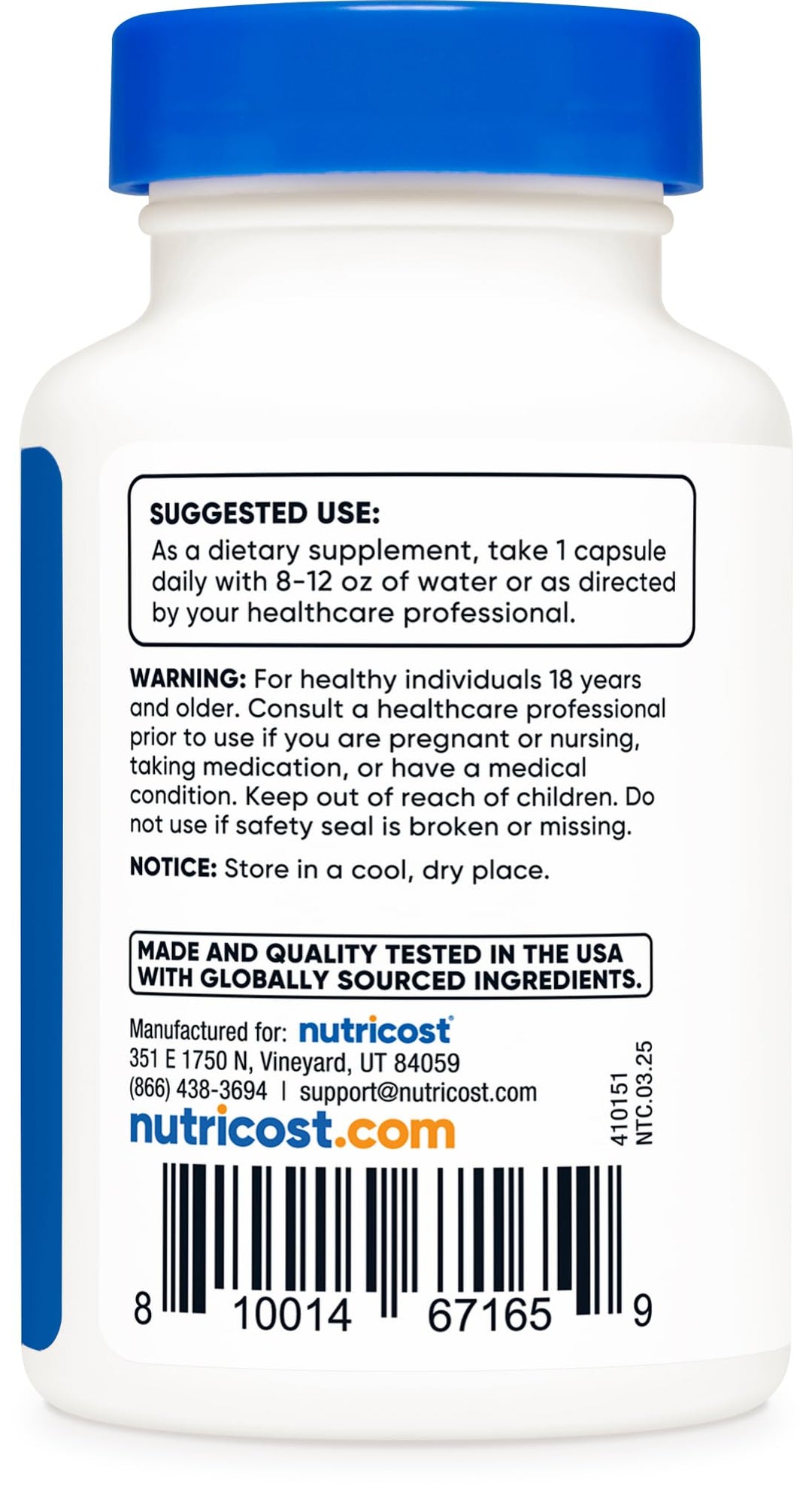 Nutricost CoQ10, 200 mg, 60 Count