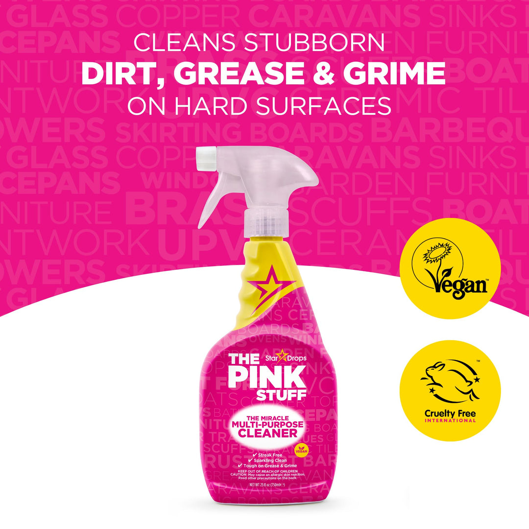 Pink Stuff The Miracle Multi-Purpose Cleaner Spray, 25.36 fl oz
