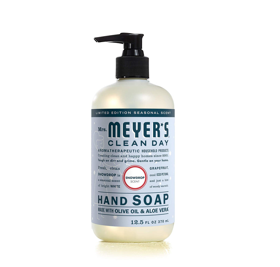 Mrs. Meyer's Liquid Hand Soap, Snowdrop, 12.5 fl oz