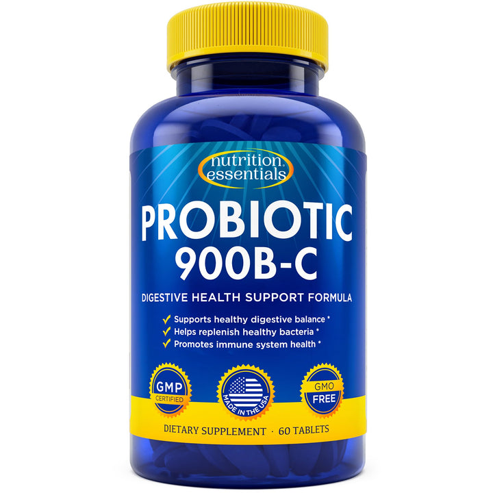 Nutrition Essentials Probiotics Supplement, Vegan Formula, 80 Percent More Potent