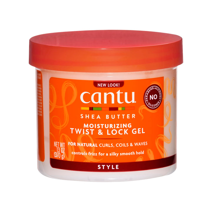 Cantu Moisturizing Twist & Lock Gel, Shea Butter, 13 oz