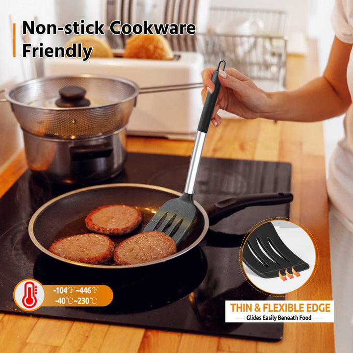 E-far Silicone Cooking Utensils Set, 4 Count
