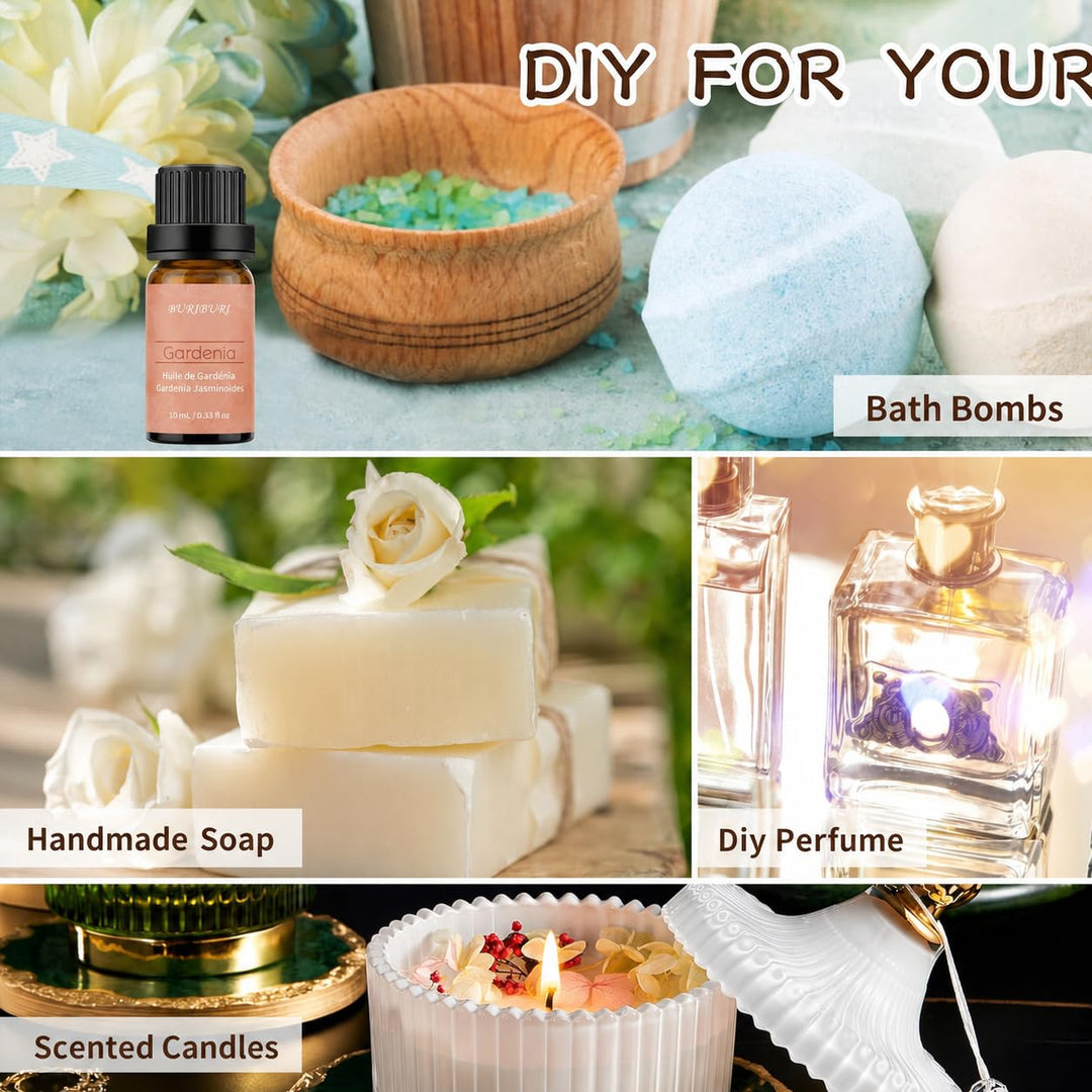 BURIBURI Gardenia Essential Oil, 10 ml