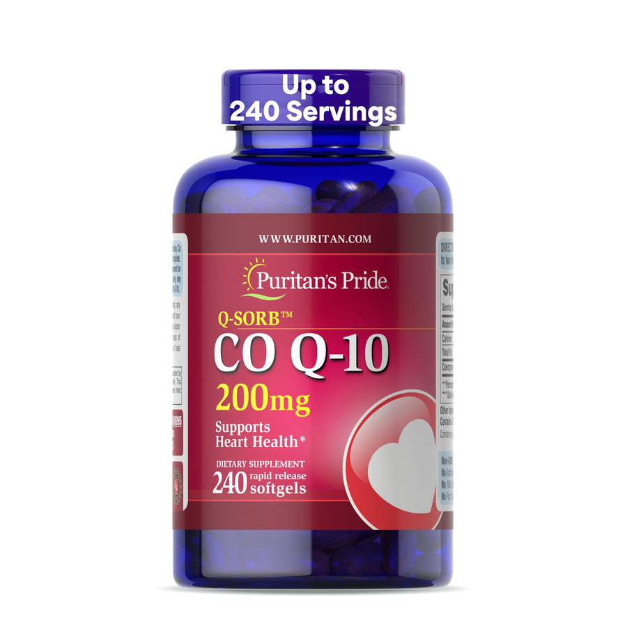 Puritan's Pride CoQ10, 200 mg, 240 Count
