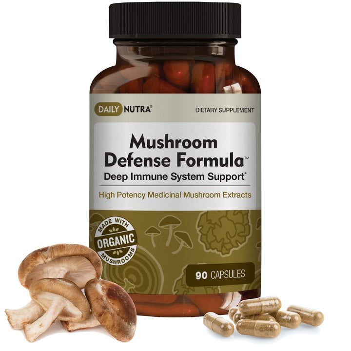 DailyNutra Mushroom Defense Formula, 1000 mg