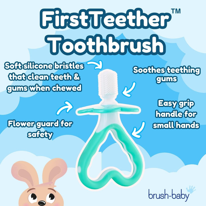 Brush Baby Firstbrush And Teether Set
