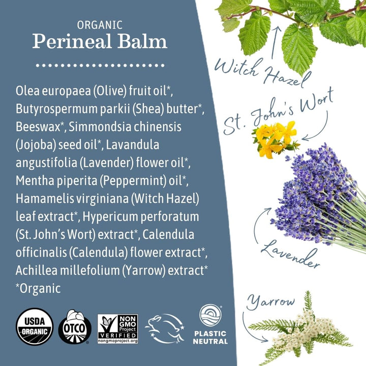 Earth Mama Organic Perineal Balm, 2 fl oz