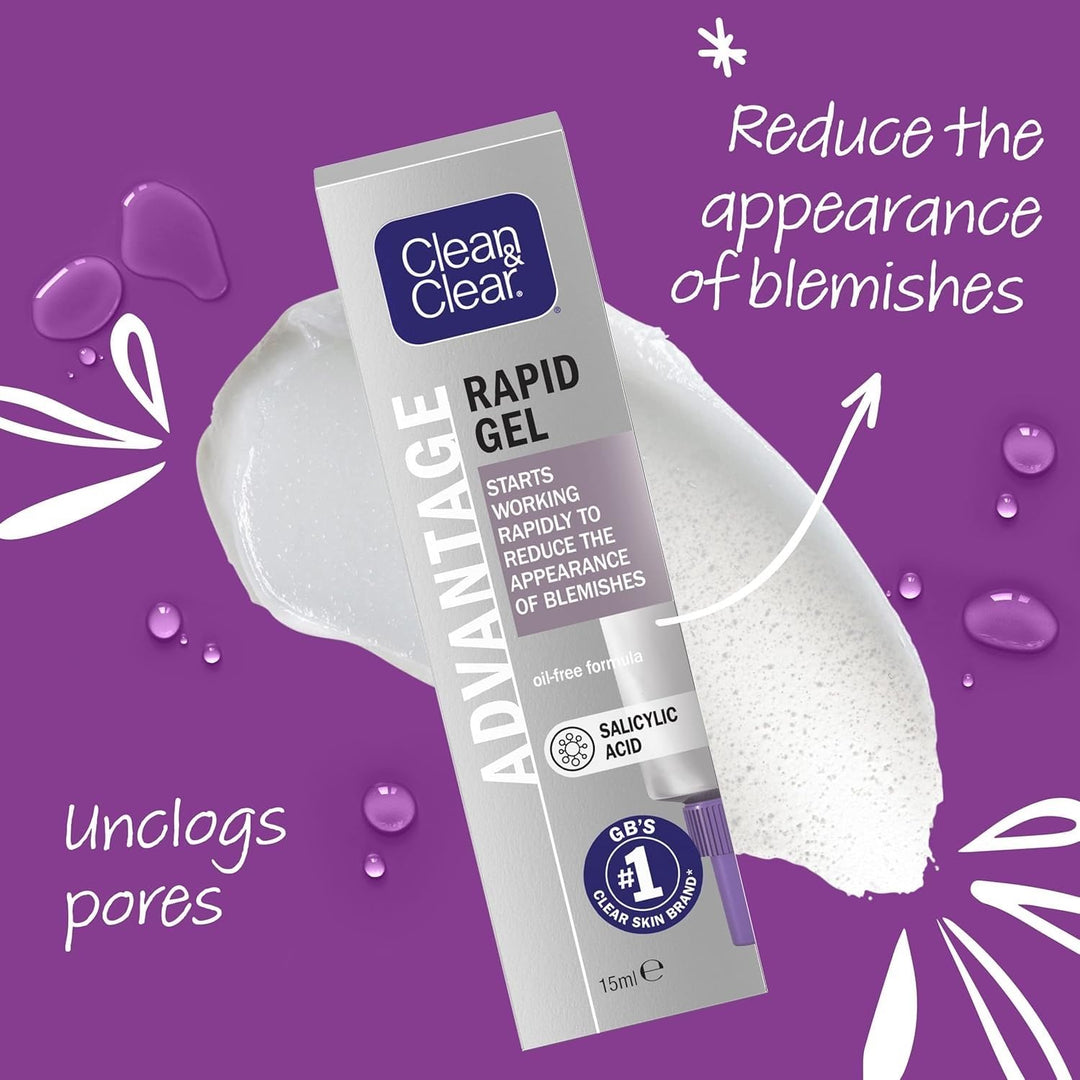 Clean & Clear Advantage Quick Clear Treatment Gel, 15 ml