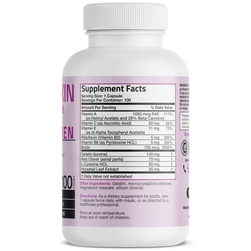 Hair, Skin & Nails Biotin Extra Strength, 100 Count