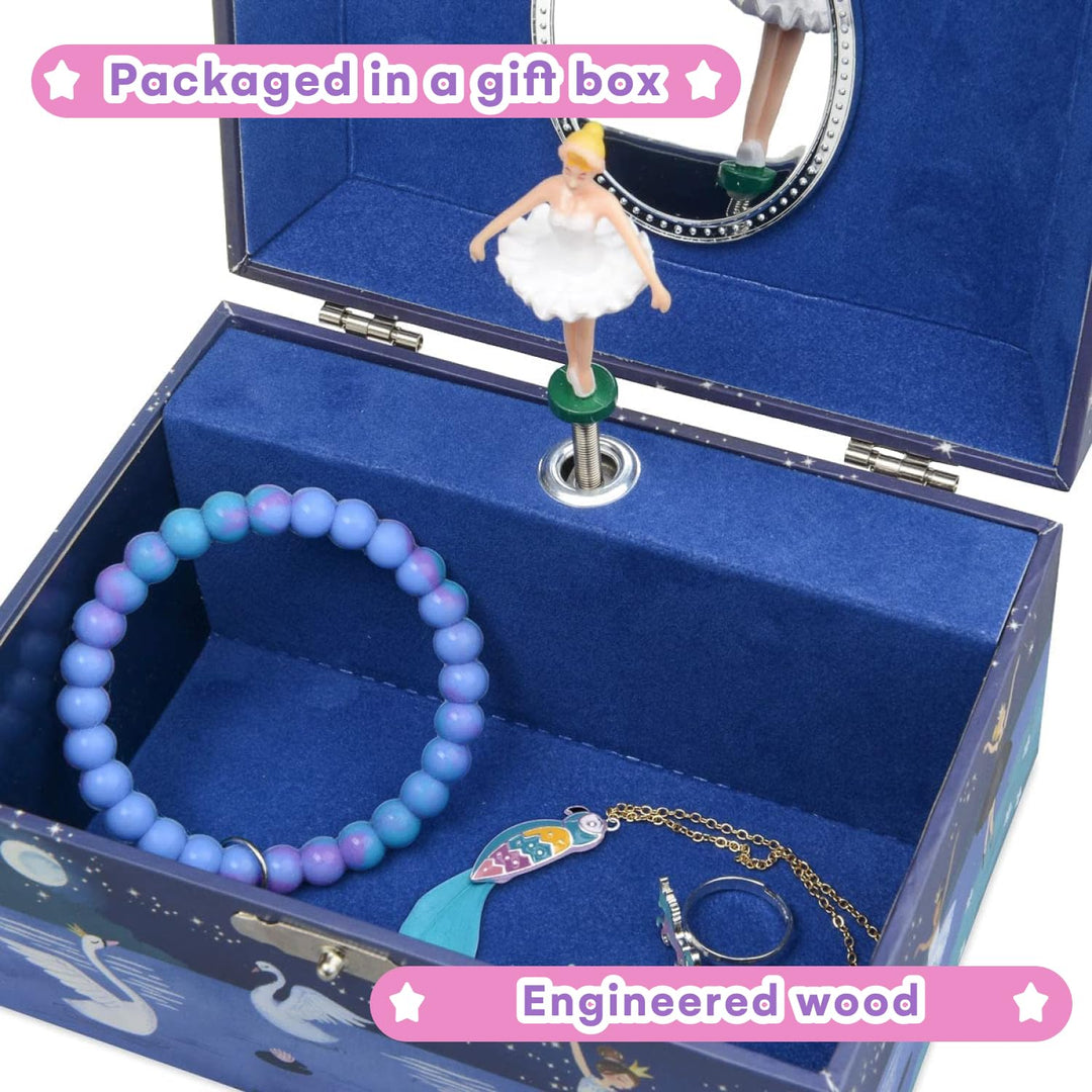 Jewelkeeper Musical Jewellery Box, Ballerina Design