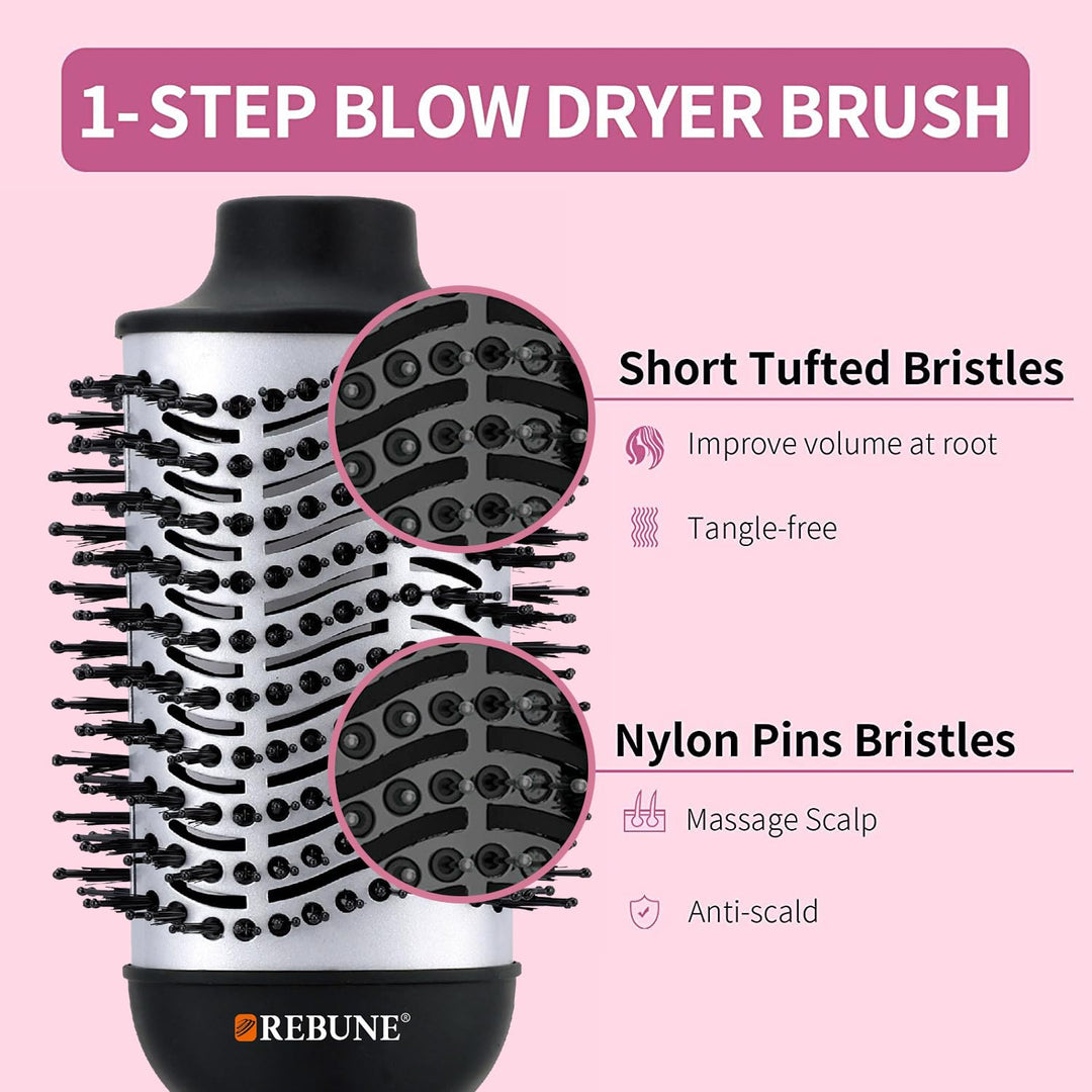 REBUNE Hair Dryer Brush, RE-2126B