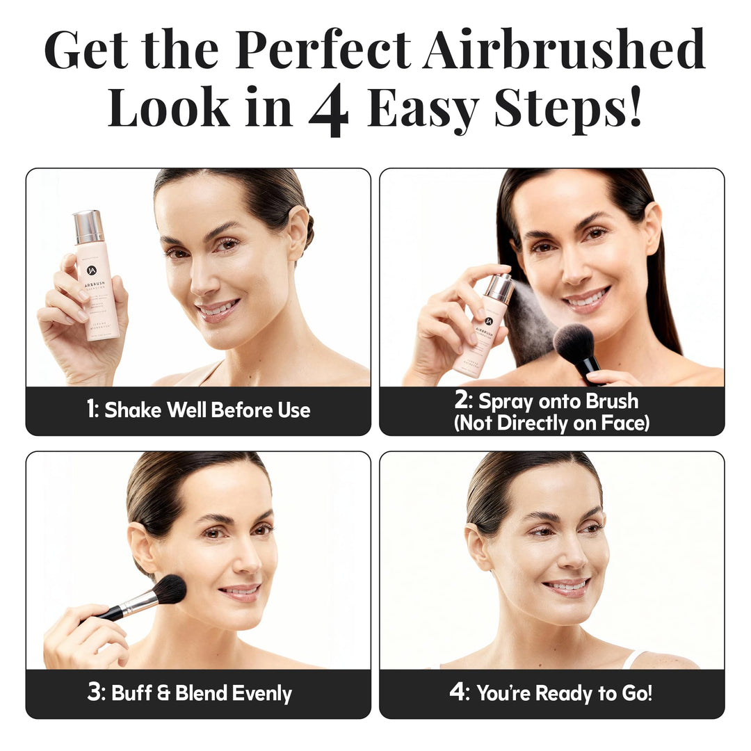 Jerome Alexander MagicMinerals AirBrush Foundation, Medium, 2 Count