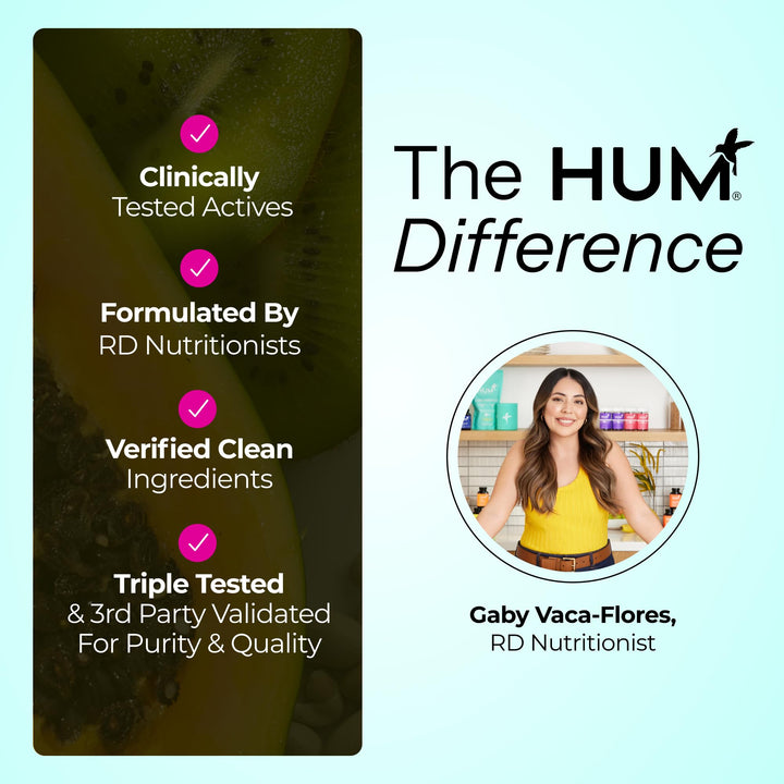 HUM Daily Cleanse Skin Health Supplement, 60 Count