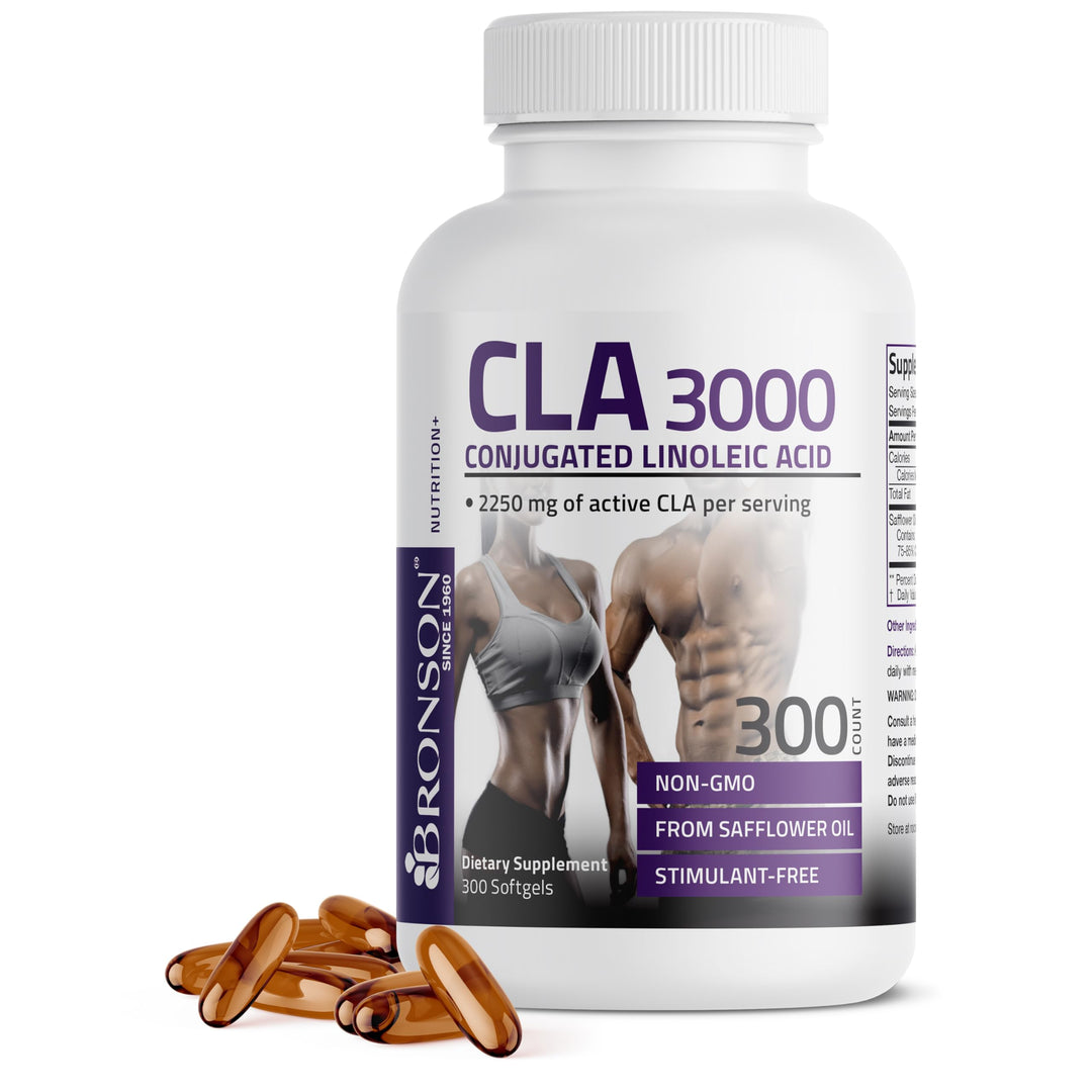 Bronson CLA 3000, 300 Softgels