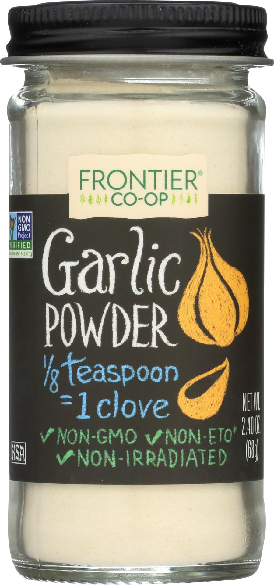 Frontier Garlic Powder, 2.4 oz