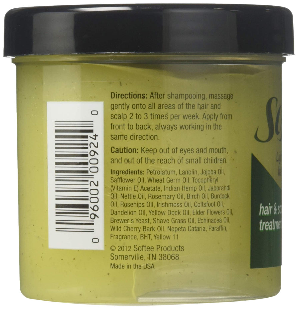 Softee Hair & Scalp Treatment, Indian Hemp, 5 oz