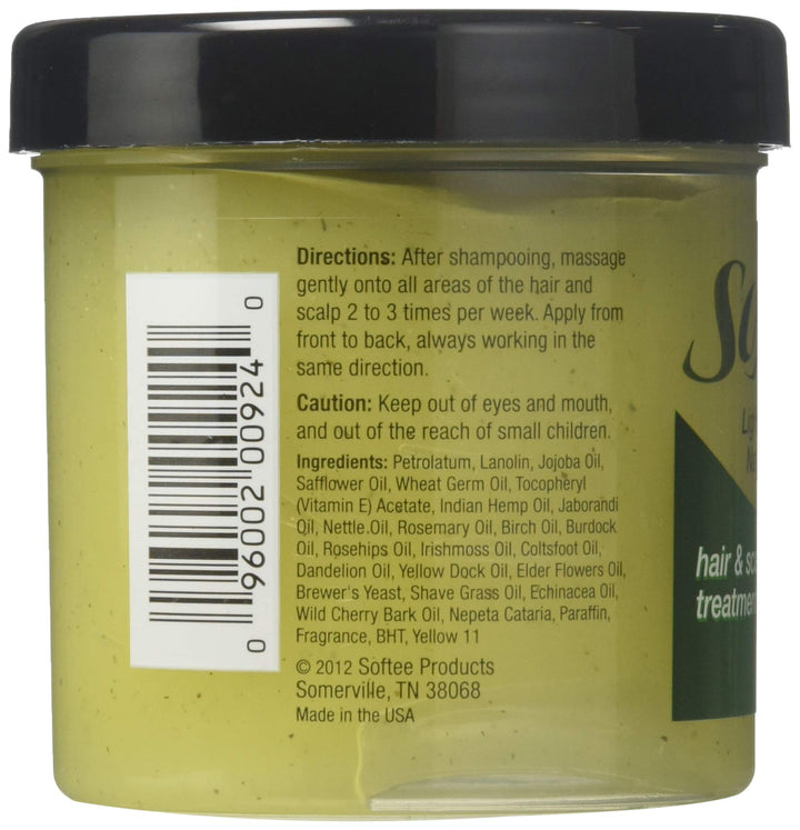 Softee Hair & Scalp Treatment, Indian Hemp, 5 oz