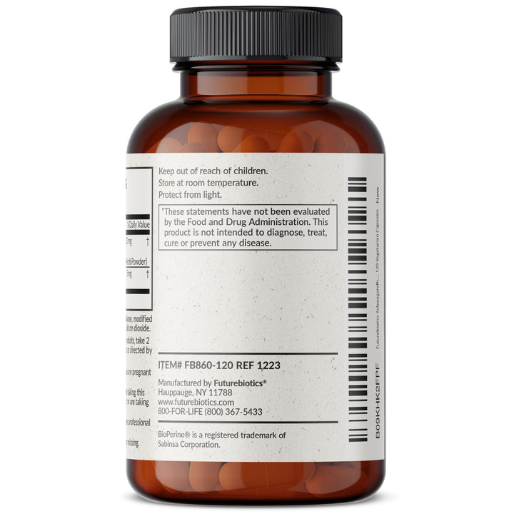 Futurebiotics Ashwagandha Extra Strength 3000 mg, 120 Count