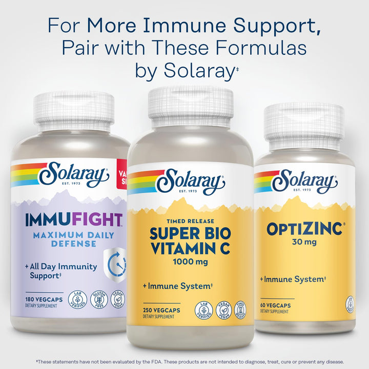 SOLARAY Super Bio Vitamin C, Timed-Release, 250 Count