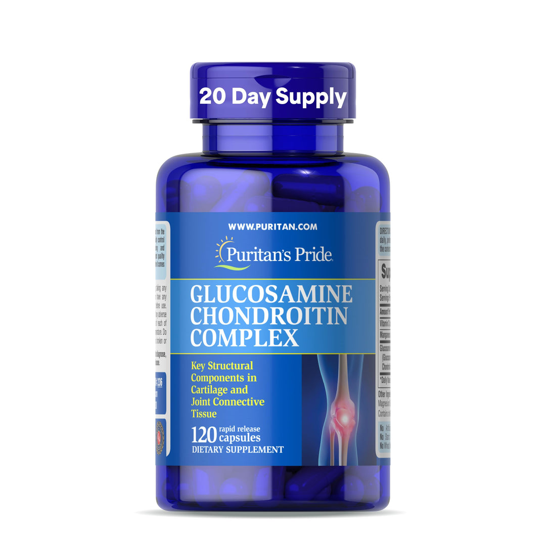 Puritan's Pride Glucosamine Chondroitin Complex, 120 Count