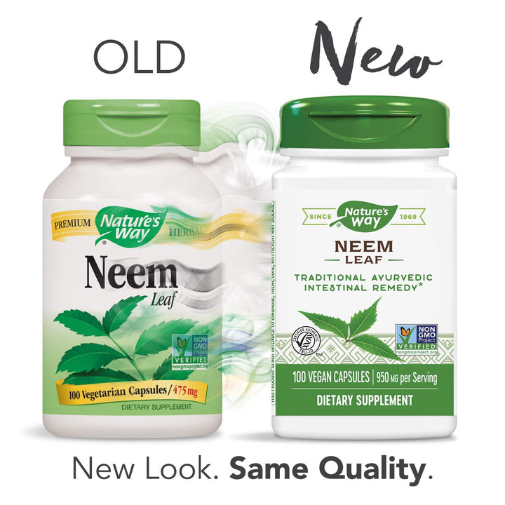 Nature's Way Neem Leaf, 100 Count