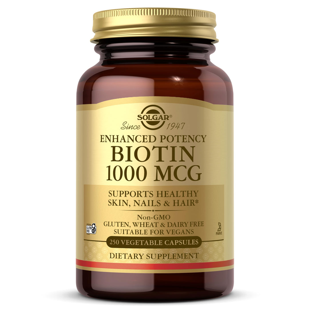Solgar Biotin 1000 mcg, 250 Count