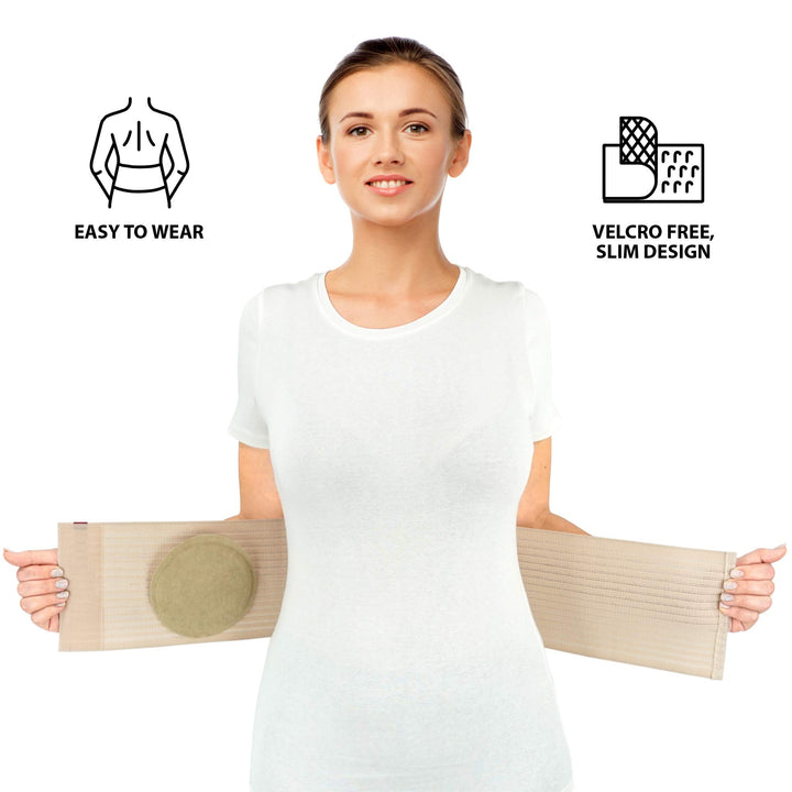 ORTONYX Umbilical Hernia Belt, Beige, L/XL