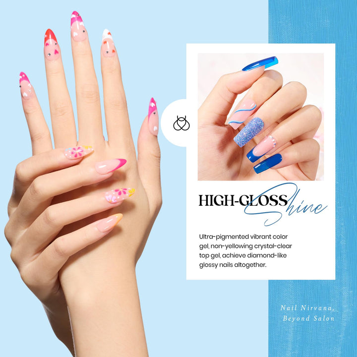 beetles Gel Polish Nail Set, 20 Colours