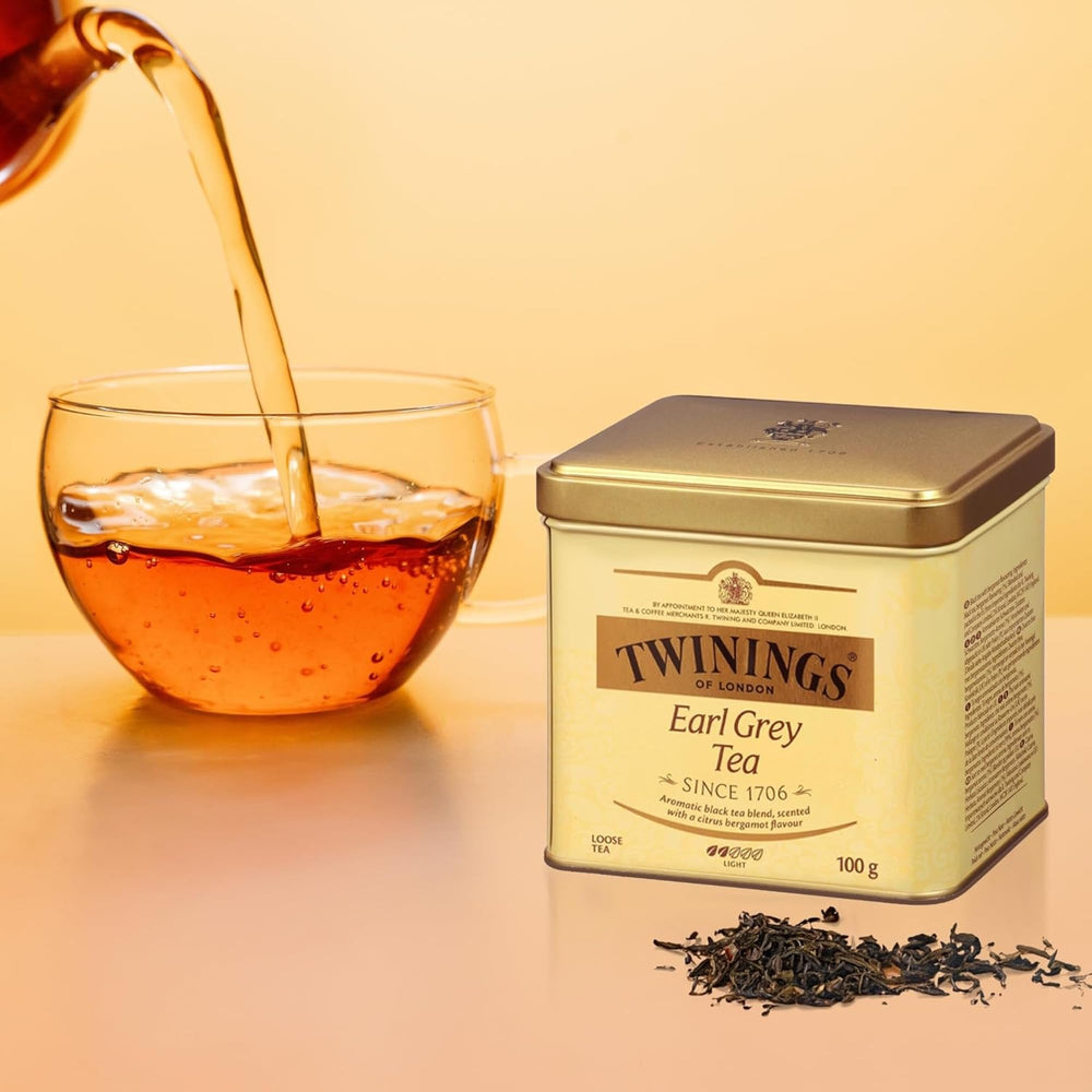 Twinings Earl Grey Loose Black Tea, 3.53 oz