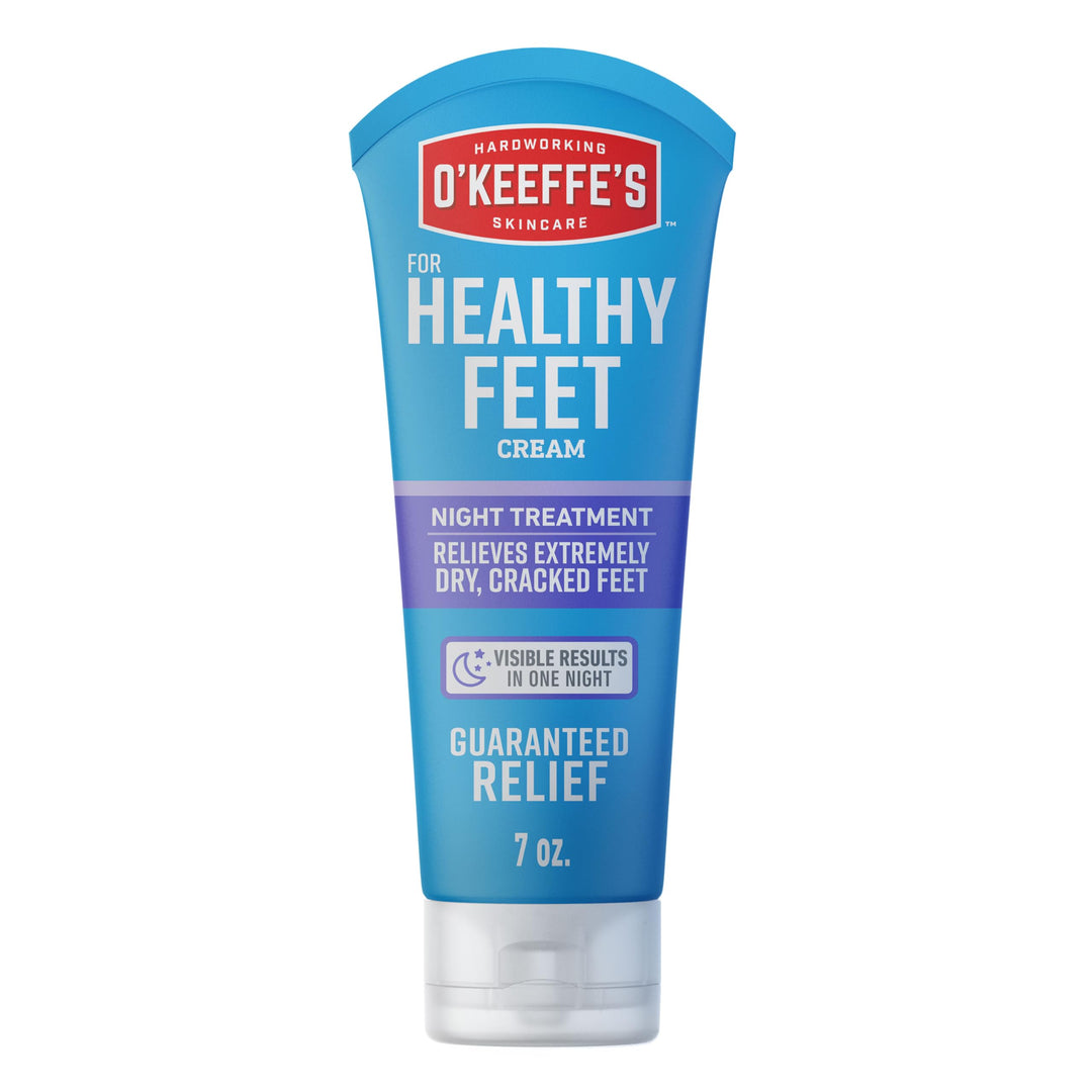 O'Keeffe's For Healthy Feet Night Treatment Foot Cream, 7.0 oz
