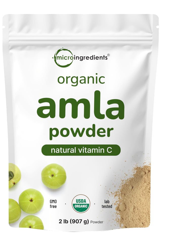 Micro Ingredients Organic Amla Powder, 1 lb