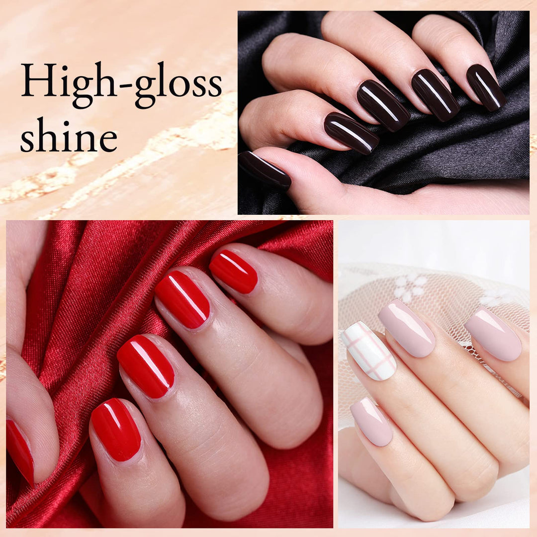 V Venalisa Gel Nail Polish Kit, VIP3 Set, 65 Count