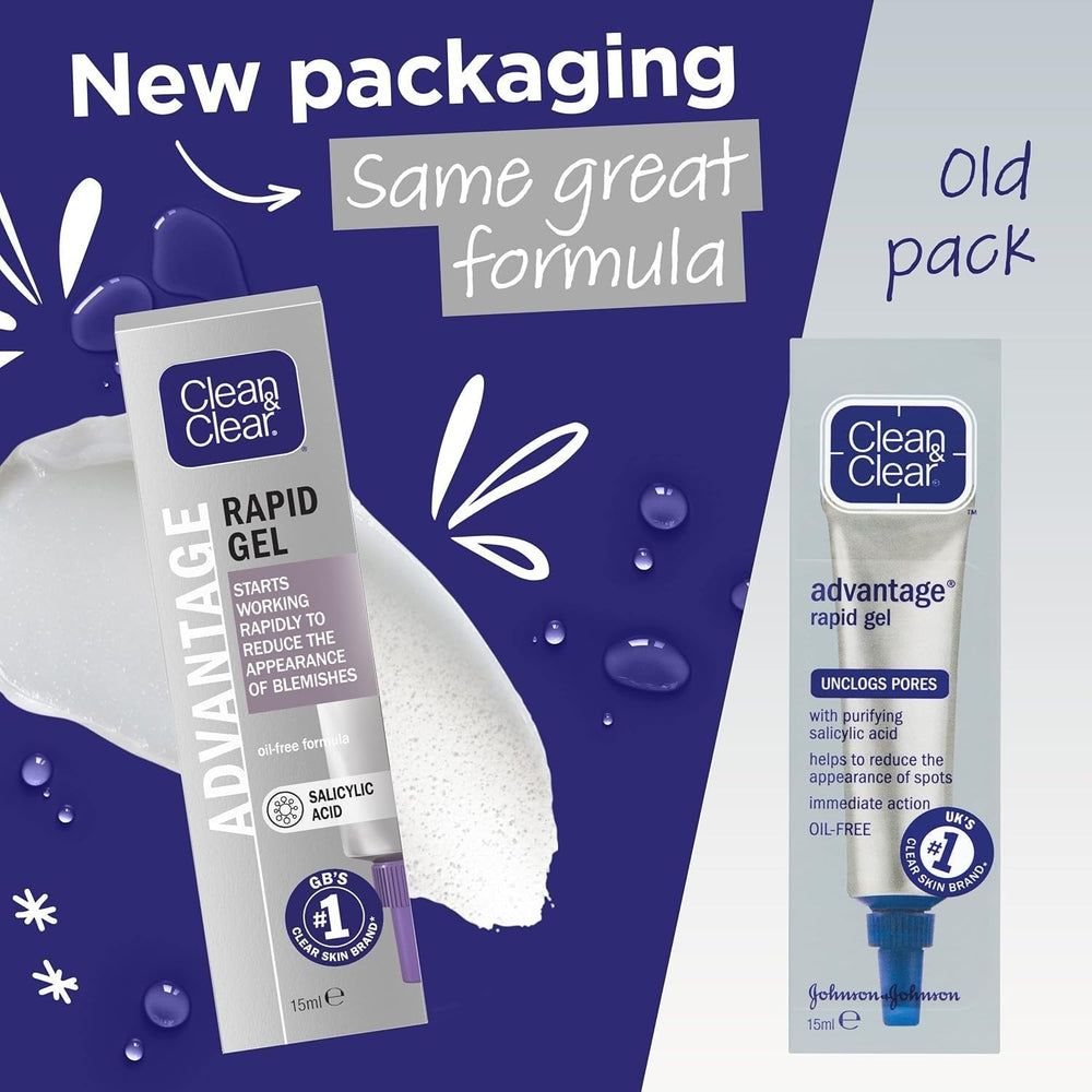 Clean & Clear Advantage Quick Clear Treatment Gel, 15 ml