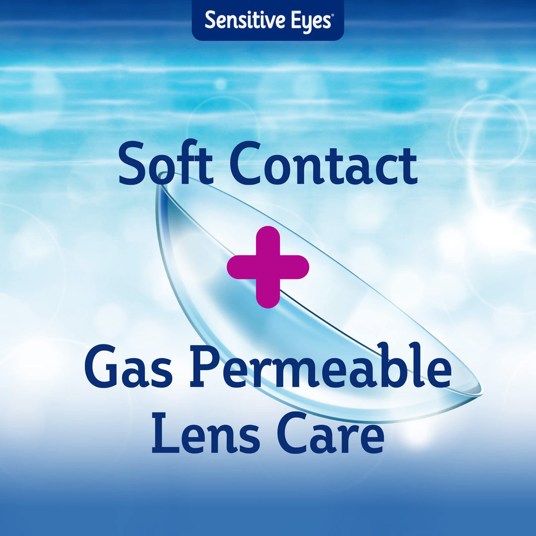 Sensitive Eyes Saline Solution, Multi, 12 oz, Pack of 2