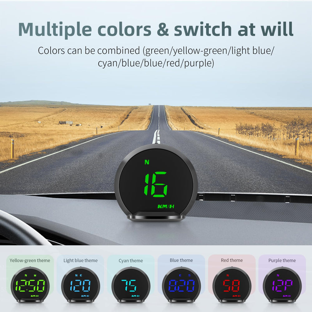 ACECAR Digital GPS Speedometer HUD