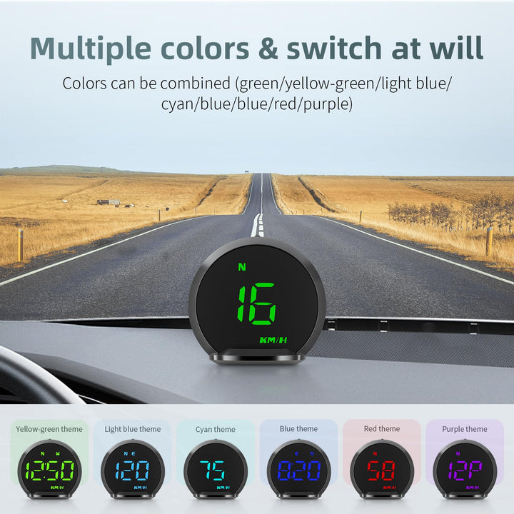 ACECAR Digital GPS Speedometer HUD