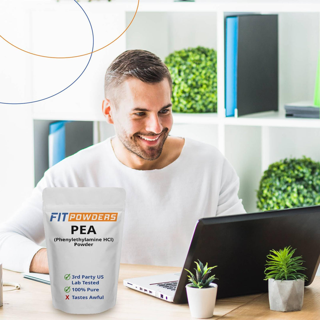 FitPowders Phenylethylamine HCL Pea Powder, 125 g