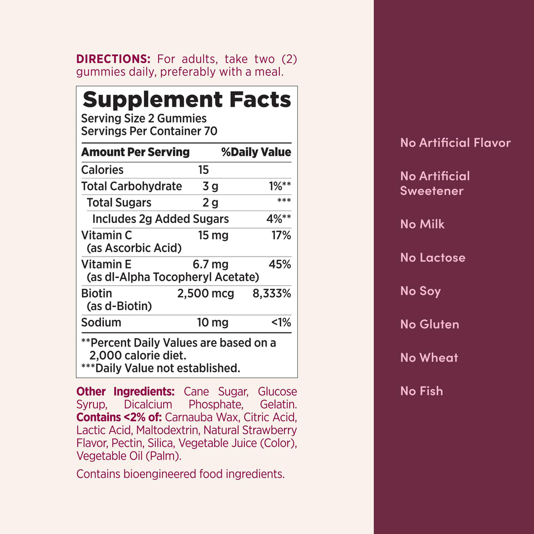 Nature's Bounty Hair, Skin & Nails with Biotin