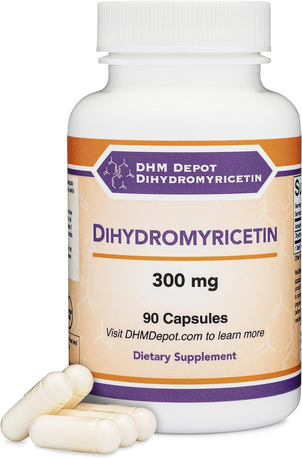 Double Wood Supplements Dihydromyricetin, 300 mg, 30 Count