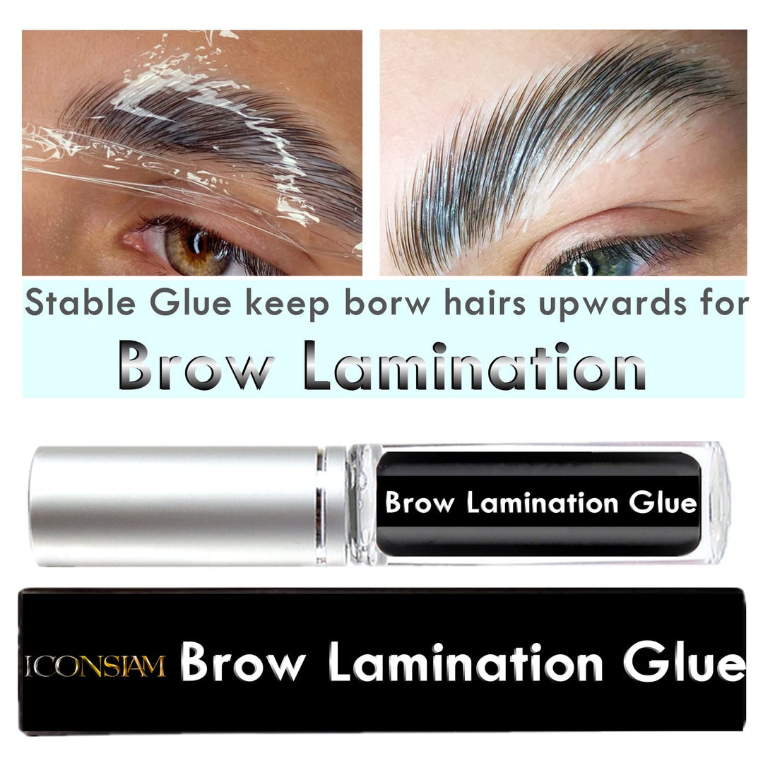 ICONSIAM Brow Lamination Glue And Fix Gel, Clear