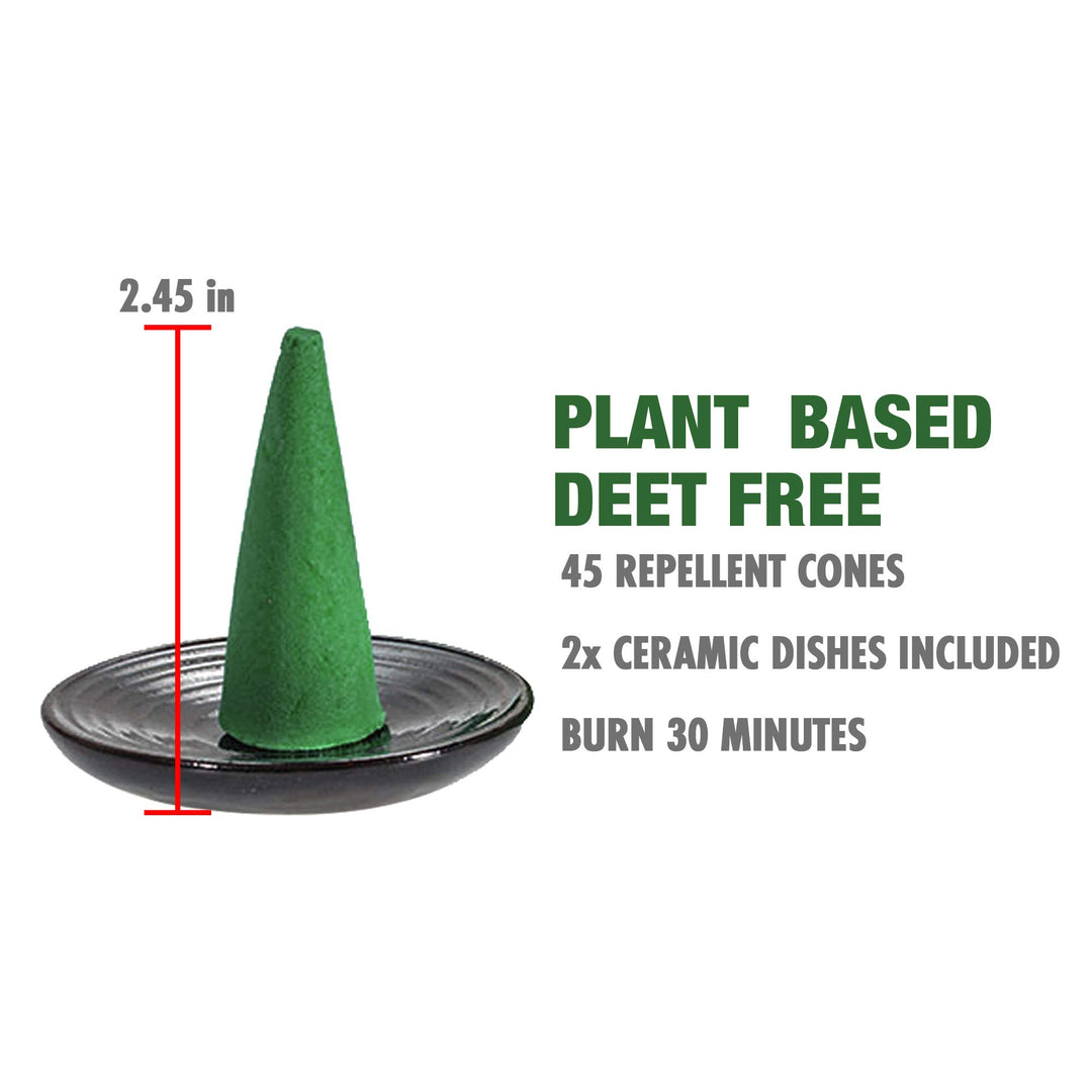 Mosquito Guard Mosquito Repellent Incense Cone, 45 Count